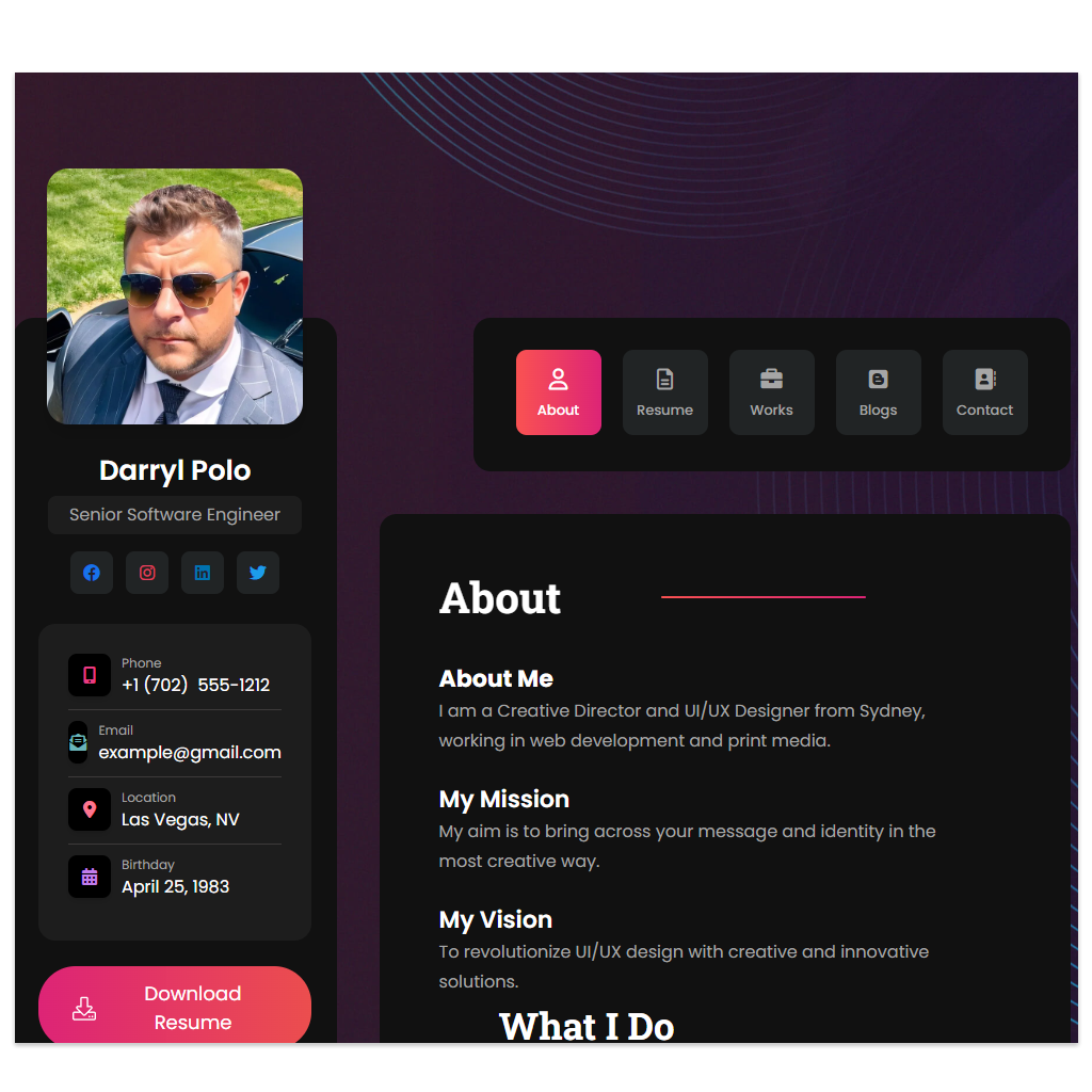 Personal Website